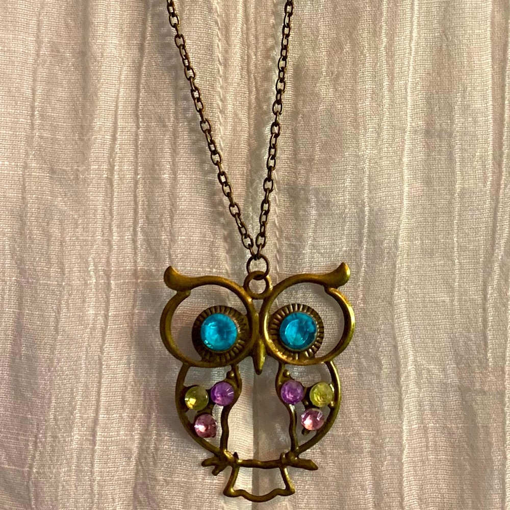 Any 2/$5 ea./ Vintage OWL Necklace